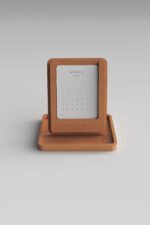 KT-09 Kapaklı Ahşap Masa Takvimi - Görsel 2