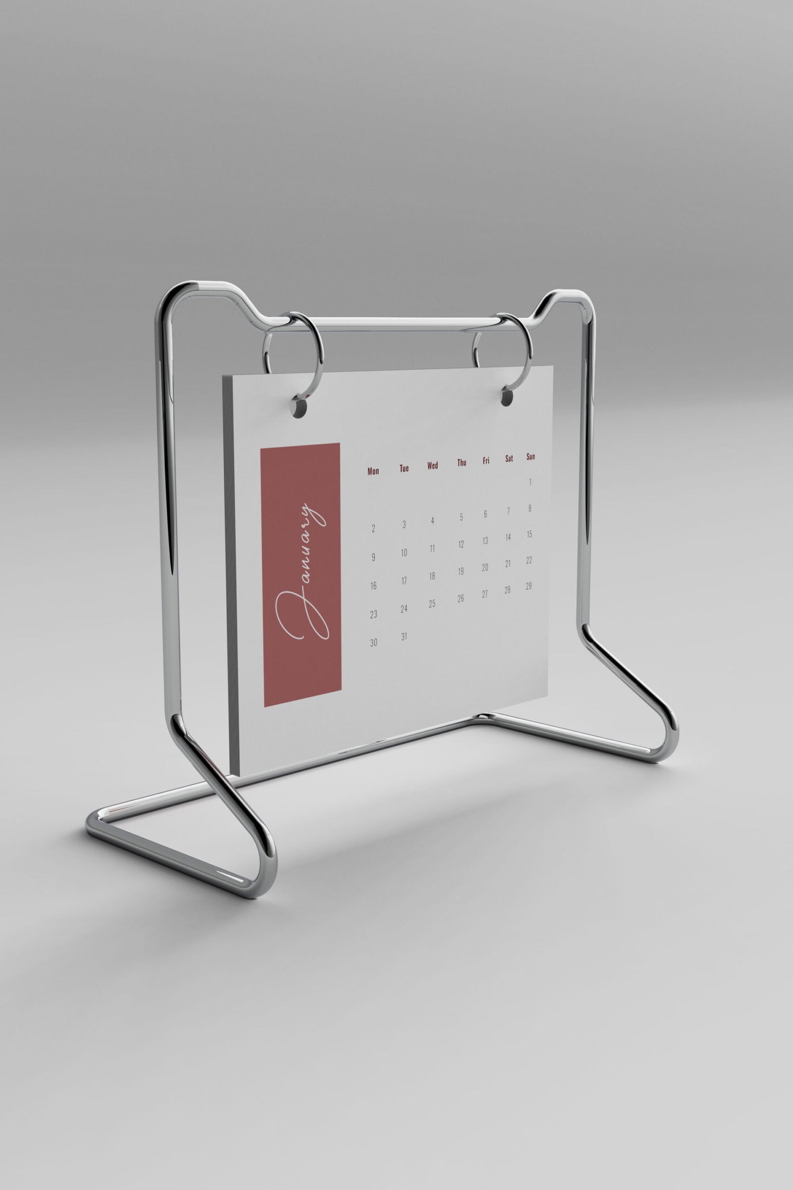 MC-02 Metal Masa Takvimi MC-02 Metal Masa Takvimi - Görsel 1