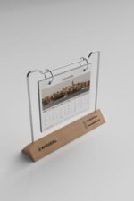 TA-01 Ahşap Masa Takvimi