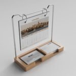 TA-08 Ahşap Masa Takvimi