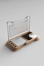 TA-25 Ahşap Masa Takvimi