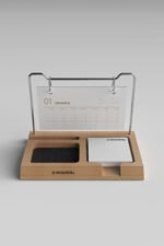 TA-30 Ahşap Masa Takvimi - Görsel 2